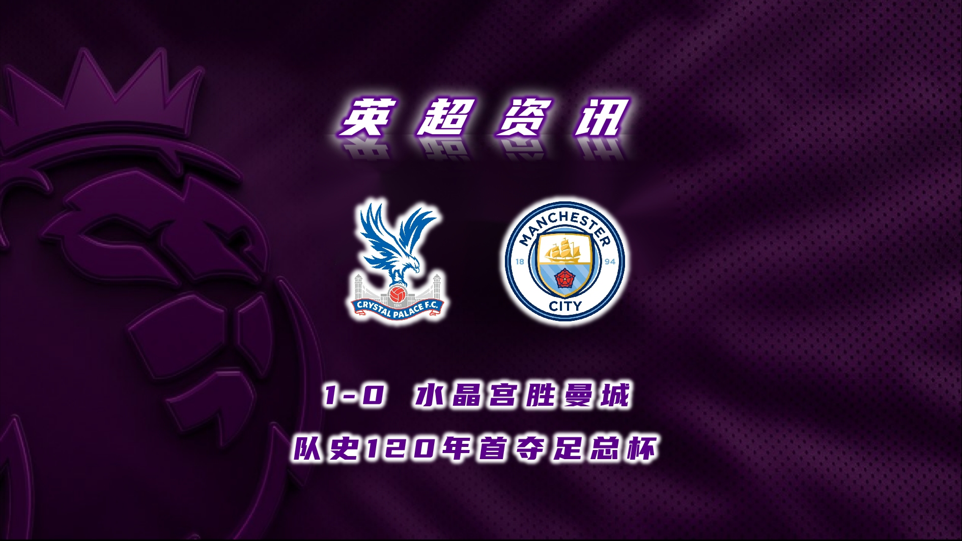 包含曼城客场逆转水晶宫，连胜势头延续的词条